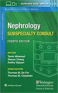 Washington Manual Nephrology Subspecialty Consult Ed 4