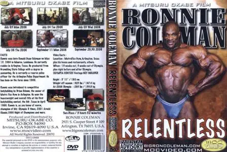 BodyBuilding - Ronnie Coleman - Relentless 2007