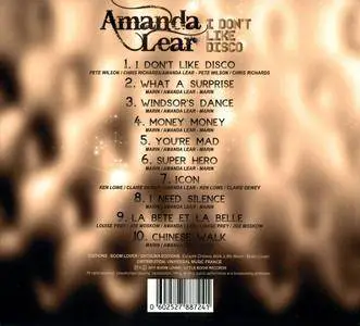 Amanda Lear - I Don't Like Disco (2012)