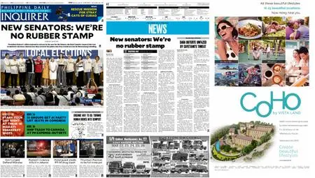 Philippine Daily Inquirer – May 23, 2019