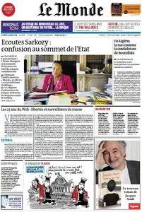 Le Monde du Vendredi, 14. Mars 2014
