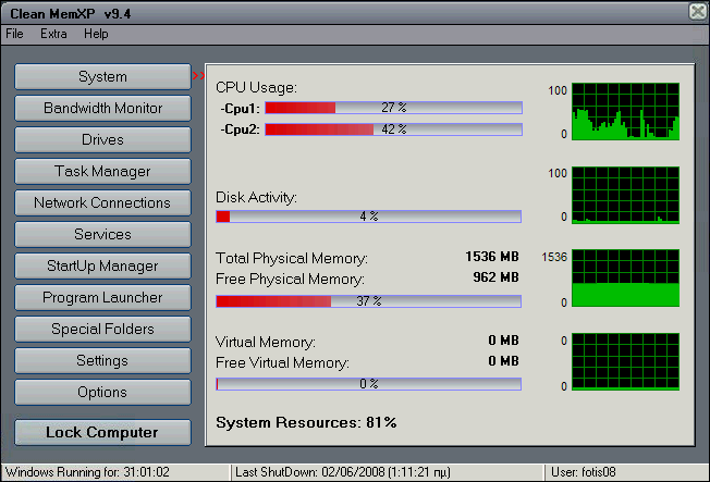 Clean MemXP 9.4