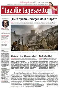Tageszeitung TAZ vom 19 Juli 2013