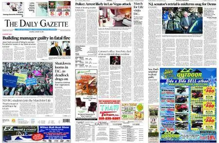 The Daily Gazette – January 20, 2018