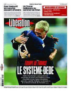 Libération - 12 juillet 2018