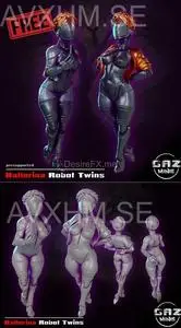 Atomic Heart Ballerina Twins Fan minis