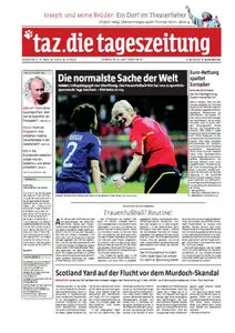 Tageszeitung TAZ vom 19 Juli 2011