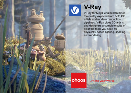 Chaos Group V-Ray 5 Update 2.2 (5.20.02) for Autodesk Maya