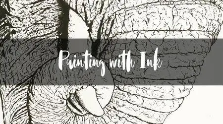 Painting with Ink: Create An Ink Portrait of your Favorite Wild Animal