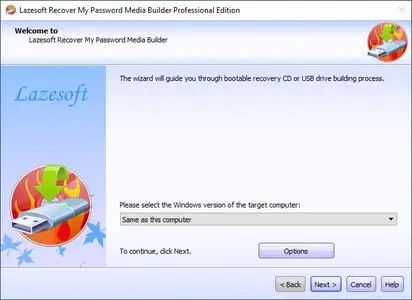 Lazesoft Recover My Password Professional 4.7.2.1 Multilingual Portable