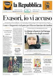 la Repubblica - 10 Dicembre 2019