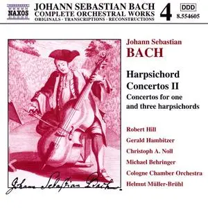 Helmut Müller-Brühl, Cologne Chamber Orchestra - Johann Sebastian Bach: Harpsichord Concertos II (1999)