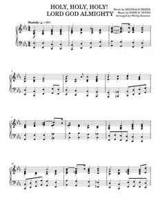 Holy, Holy, Holy! Lord God Almighty [Classical version] (arr. Phillip Keveren) - Reginald Heber (Piano Solo)