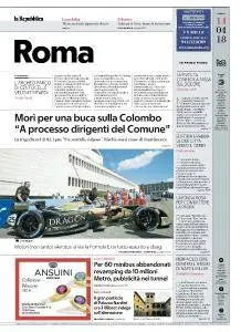 la Repubblica Roma - 14 Aprile 2018