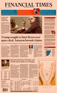 Financial Times Europe – 10 December 2019