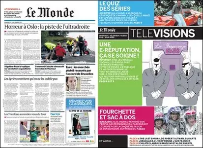 Le Monde - 24 & 25 July 2011 (+ Supplement)
