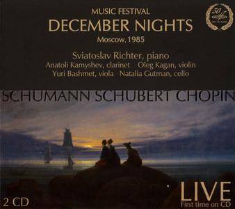 Sviatoslav Richter & VA - Music Festival 'December Nights', Moscow 1985: Schumann, Schubert, Chopin (2014) 2CDs