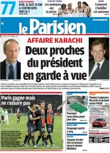 Le Parisien+Cahier Paris du Jeudi 22 Septembre 2011
