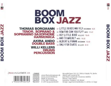 Boom Box - Jazz (2011) {Jazzwerkstatt}