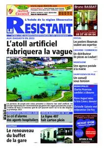 Le Journal Le Résistant - 12 octobre 2019