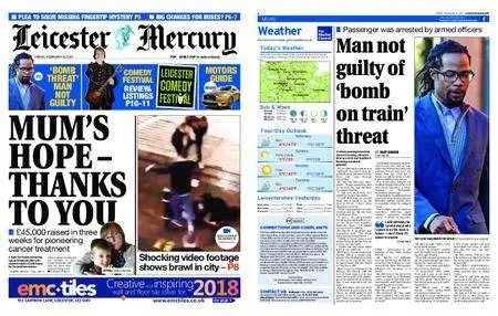 Leicester Mercury – February 09, 2018