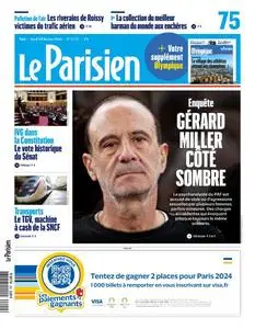 Le Parisien du Jeudi 29 Février 2024