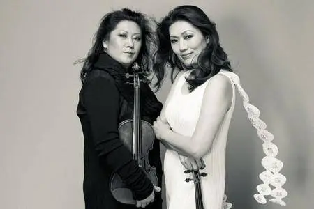Angela & Jennifer Chun - Philip Glass - In The Summer House, Mad Rush; Nico Muhly - Four Studies, Honest Music (2016)