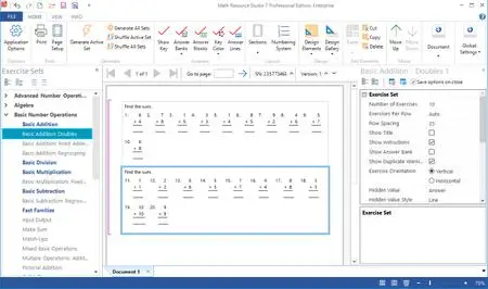 Math Resource Studio 7.0.173 Portable