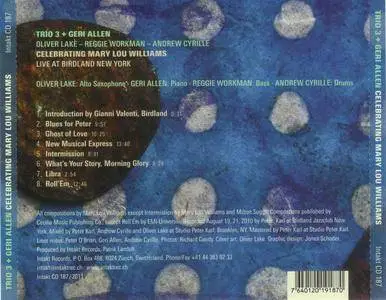 Trio 3 + Geri Allen - Celebrating Mary Lou Williams: Live At Birdland New York (2011) {Intakt CD 187}