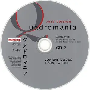 Johnny Dodds - Clarinet Wobble (Jazz Edition Quadromania) [2005] {4CDs, Box Set}