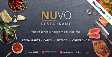 ThemeForest - NUVO v3.0 - Restaurant, Cafe & Bistro Wordpress Theme