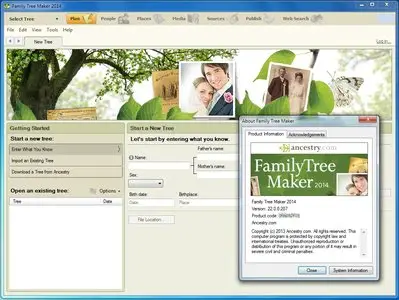 Family Tree Maker 2014 version 22.0.0.207