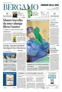 Corriere della Sera Bergamo - 14 Gennaio 2021