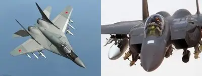 F-15 Eagle vs Mig-29 Fulcrum