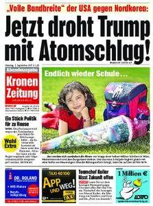 Kronen Zeitung Abendausgabe - 05. September 2017