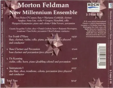 Morton Feldman - New Millennium Ensemble (2000)