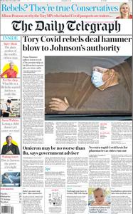 The Daily Telegraph - 15 December 2021