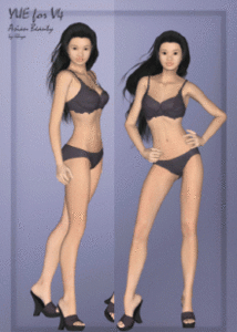 Yue, Asian Beauty for V4