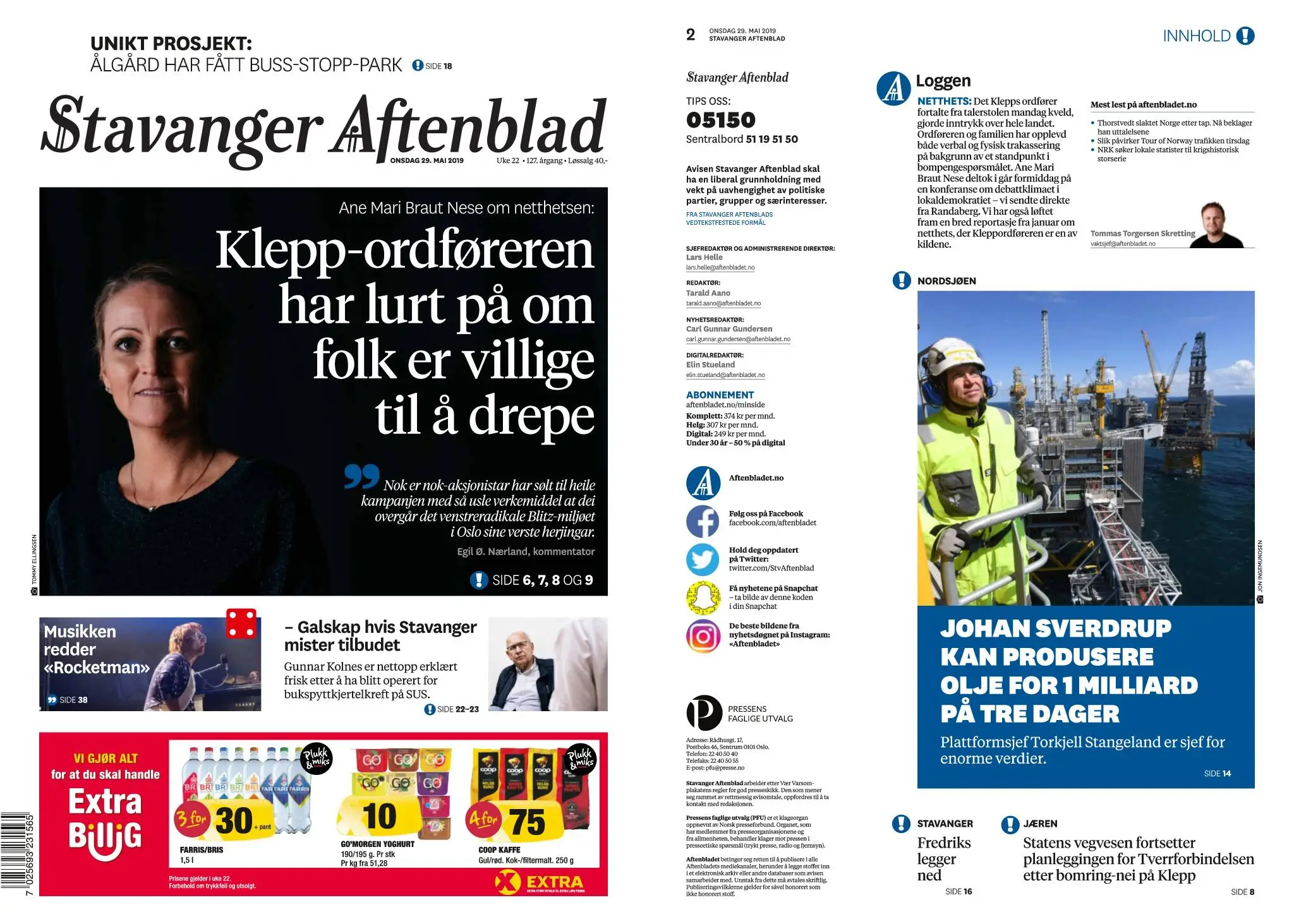 stavanger aftenblad min side