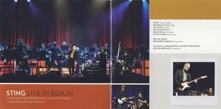 Sting - Live In Berlin (2010) [CD+DVD] {Deutsche Grammophon} [combined repost]