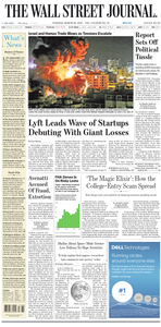 The Wall Street Journal – 26 March 2019