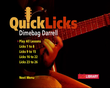 Lick Library - Quick Licks Dimebag Darrell