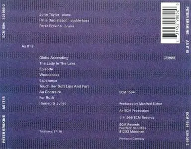 Peter Erskine - As It Is (1996) {ECM 1594}