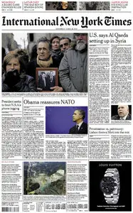 International New York Times March 26 2014
