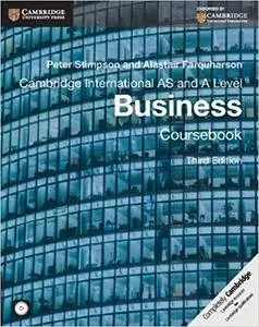 Cambridge International AS and A Level Business Coursebook  Ed 3