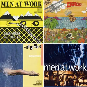 Men at Work - Studio Albums 1981-1985 + The Best Of (1996) [4CD]