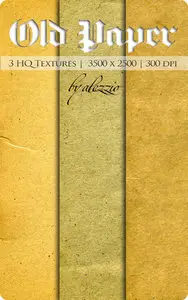 3 Old Paper Textures