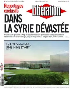 Libération du Mardi 4 Décembre 2012