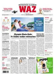 WAZ Westdeutsche Allgemeine Zeitung Essen-Postausgabe - 19. April 2018