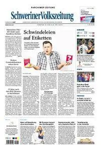 Schweriner Volkszeitung Parchimer Zeitung - 26. Juni 2018